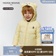 Teenie Weenie Kids【輕薄羽絨】小熊童裝25年新款秋冬男女寶熊耳羽絨服 黃色 100 cm
