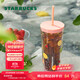 星巴克（Starbucks）玻璃杯650ml咖啡杯泡茶杯冷水杯吸管杯男女學(xué)生杯生日禮物