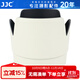 JJC 相機遮光罩 適用于佳能EF 70-200 F2.8 IS USM鏡頭 替代ET-86 850D 760D 90D 5D4 6D2 5DSR配件 白色