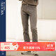 威可多（VICUTU）牛仔褲男棉質(zhì)混紡舒適親膚時(shí)尚百搭休閑長(cháng)褲子 咖啡色 33 175/87B