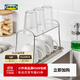 宜家（IKEA）VALVARDAD微勒沃達德餐具濾干架多尺寸不銹鋼現代簡(jiǎn)約 白色/電鍍餐具濾干架52x35cm