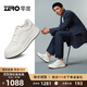 零度Zero【楊爍聯(lián)名同款】輕量零感厚底西裝小白鞋2025新款休閑板鞋男 S33536白色 41