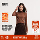 森馬（Semir）長(cháng)袖T恤女冬半高領(lǐng)發(fā)熱抑菌純色修身上衣顯瘦打底衫101724101005