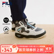 FILA斐樂(lè )童鞋兒童棉鞋2024冬季男女中大童兒童棉鞋 煙灰/百合白-QL 內長(cháng)22.0cm 35