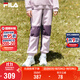 FILA斐樂(lè )兒童童裝褲子2025年冬季男女童加絨運動(dòng)針織長(cháng)褲