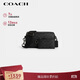 蔻馳（COACH）【品牌直供】男士AXEL小號單肩手提斜挎包黑色CV762