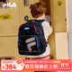 FILA【蝶翼】斐樂(lè )兒童雙肩背包男女小童減負小學(xué)生學(xué)院書(shū)包 傳奇藍-NV M