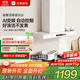 優(yōu)盟（UM）頂吸式抽油煙機灶具套裝 白色煙灶套裝家用30風(fēng)量大吸力變頻抽煙機 大火力燃氣灶套餐家電國家補貼 【熱銷(xiāo)單品】?jì)舭装俅?0變頻大吸力+1000靜壓 一級能效 上門(mén)安裝