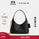 蔻馳（COACH）女士BROOKLYN 23號單肩包真皮斜挎包簡(jiǎn)約早秋包包女包 B4/黑色