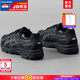 亞瑟士（ASICS）男鞋女鞋25冬新款JOG 100T穩定基礎寬楦運動(dòng)鞋慢跑緩沖減震跑步鞋 黑武士-001/4E寬楦/店長(cháng)推薦 42 (內長(cháng)265mm) 【4E寬楦】