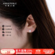 天使之淚S925銀淡水珍珠耳釘珍珠耳飾簡(jiǎn)約百搭素耳釘7-8mm