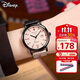 迪士尼（Disney）手表女學(xué)生個(gè)性復古撞色帆布帶石英表初高中生高顏值女孩防水手表