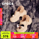 CROCS檀健次推薦款雪屋暖棉洞洞鞋|208546 水泥灰-160 37/38(230mm)