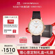 安普里奧·阿瑪尼（Emporio Armani）手表男士簡(jiǎn)約商務(wù)系列 經(jīng)典皮帶石英歐美表生日禮物送男友AR2502