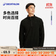 迪卡儂男式山地徒步運動(dòng)搖粒絨保暖夾克MH100 黑色 4094321 XL