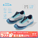 小藍羊（littlebluelamb）2025秋新鞋兒童鞋男童鞋女童鞋青少年休閑跑鞋兒童運動(dòng)鞋赤足 天藍 32 腳長(cháng)19.1-19.8cm