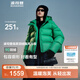 波司登（BOSIDENG）泡芙羽絨服女款短款脫卸帽新國標90絨運動(dòng)時(shí)尚百搭保暖外套 格琳綠4820 M 165/88A 120-140斤 充絨251g