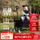 CAMEL露營(yíng)小拉車(chē)營(yíng)地車(chē)折疊購物車(chē)買(mǎi)菜溜娃遛狗車(chē)拉桿拖推車(chē)家用取快遞