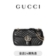GUCCI古馳GG Marmont系列中號肩背包[新款] 黑色 均碼