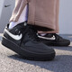NIKE耐克女鞋2025秋冬新款黑色低幫板鞋潮流百搭休閑鞋輕便耐磨運動(dòng)鞋 HQ1674-001 36
