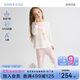愛(ài)慕兒童家居服女童奶皮?衣3A抗菌居家長(cháng)睡褲女-睡褲-比熊120