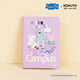 國譽(yù)（KOKUYO）A6/100張單本裝Campus小豬佩奇聯(lián)名無(wú)線(xiàn)裝訂硬面本硬面抄便捷筆記本加厚本子 紫色WSG-NB7ME610-1