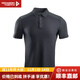 龍牙四代龍牙阿波羅POWER DRY短袖POLO男戶(hù)外短袖黑t恤翻領(lǐng)夏舒適透氣 諜影灰 M 175/96A（重140-155斤）