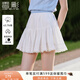 香影白色蓬蓬裙女短裙2025秋季新款小個(gè)子蕾絲花邊高腰a字半身裙 白色 付款后5天內發(fā)貨 S