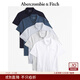 Abercrombie & Fitch經(jīng)典小麋鹿圖案男裝春夏5件組合裝美式POLO衫短袖T恤124-4527 藍(lán)色多色 S (175/92A)