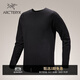 ARC'TERYX始祖鳥(niǎo) HALLAM MERINO WOOL CREW 保暖 男子 抓絨衫 Black/黑色 L