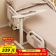 SOFS可移動(dòng)床上餐桌護理桌醫院病床老人專(zhuān)用吃飯桌組合孕婦升降床邊桌 【旋轉款】床頭桌 白色_帶輪