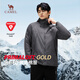 駱駝男裝60gPrimaloft金標(biāo)棉衣男秋冬新款連帽棉服外套M35CA30079