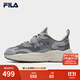 FILA斐樂(lè )女鞋跑步鞋情侶同款老爹鞋MARS火星鞋男鞋休閑運動(dòng)鞋 【男款】煙灰/鴿子灰-FD 42