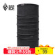 黑冰（BLACKICE）多功能美利奴羊毛頭巾戶(hù)外騎行面罩 登山徒步保暖羊毛脖套黑色