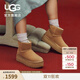 UGG秋季女士休閑舒適經(jīng)典純色厚底保暖迷你時(shí)尚短靴雪地靴1134991 CHE | 栗色 38