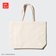 優(yōu)衣庫男裝女裝購物袋/棉質(zhì)484718 01 乳白色 L