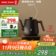 鳴盞燒水壺泡茶 電熱水壺 電燒水壺京東自營(yíng) 智能恒溫電燒水壺 MZ152A黑色