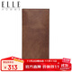 ELLE HOMME男士錢(qián)包長(cháng)款頭層牛皮多卡位復古兩折票夾0312棕色 生日禮物