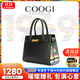 COOGI包包女款2025新款輕奢品牌女包凱莉包情人節生日禮物送女友老婆
