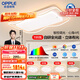 歐普（OPPLE）護眼全光譜吸頂燈客廳燈LED智能高亮線(xiàn)條燈簡(jiǎn)約奶油風(fēng)包安裝套餐1