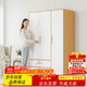 金經(jīng)金屬鋼制衣柜主臥室家用出租房鐵藝落地柜環(huán)保鐵皮兒童衣櫥長(cháng)1.2米