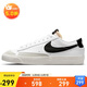 耐克NIKE板鞋女經(jīng)典緩震B(yǎng)LAZER LOW '77休閑鞋DC4769-102白/黑36.5