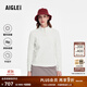 AIGLE【25年冬季新品】艾高半拉鏈抓絨衣運動(dòng)舒適耐磨戶(hù)外保暖抓絨女 茉莉白 BP281 38 165/88A