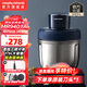 摩飛電器（Morphyrichards） 絞肉機家用不銹鋼絞餡機多功能搗蒜電動(dòng)嬰兒輔食機料理機套娃式攪拌機 MR9401A輕奢藍標配【三碗】 1.5L