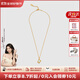 Amber Lollipop歐泊項鏈女士吊墜頸鏈高級感鎖骨鏈周年紀念日生日禮物送女友老婆 金色