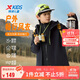 特步（XTEP）兒童童裝男童冬季搖粒絨外套防風(fēng)保暖風(fēng)衣 純正黑 170cm