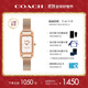 蔻馳（COACH）CADIE系列 小方糖鋼帶石英女表 14504085 禮物/送禮