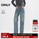 ONLY2025秋季新款松弛慵懶高腰九分褲男友褲牛仔褲女|125349022 J34390洗水牛仔藍 L L標準褲長(cháng)