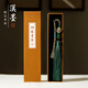 漢墨 復古風(fēng)中國風(fēng)書(shū)簽 古典流蘇綠花鯉魚(yú)書(shū)簽創(chuàng  )意 禮物金屬禮盒裝