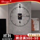 DEZZYS德國品牌極簡(jiǎn)風(fēng)掛鐘創(chuàng  )意時(shí)鐘現代簡(jiǎn)約裝飾鐘掛墻客廳2025款鐘表 極簡(jiǎn)風(fēng)：50x57.8CM
